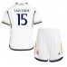 Billige Real Madrid Federico Valverde #15 Børnetøj Hjemmebanetrøje til baby 2023-24 Kortærmet (+ korte bukser)